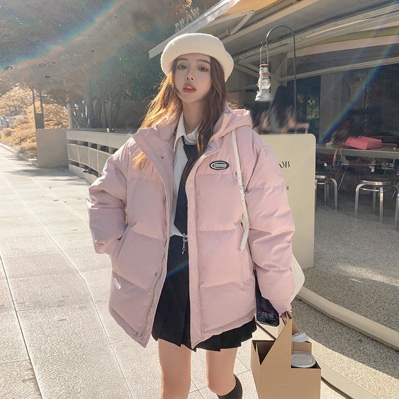 设计款！出货中！2022冬季三色连帽服女123-8899-P155-K218，女装棉衣/棉服，浙宝123