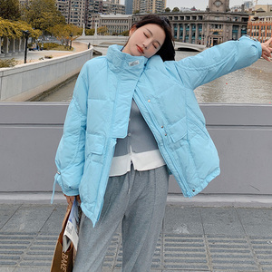 新款！2022冬季蒂芙尼蓝设计感羽绒服123-Y06-P255-K348图片