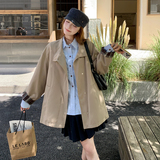 新款！2025秋季卡其色风衣外套123-7731-P165-K228，女装风衣，浙宝123