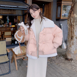 现货！有买家秀！冬季新款皮毛一体羽绒服外套123-8668-P255-K358，女装羽绒服，浙宝123
