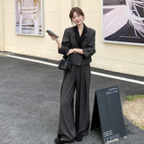 新款！2025秋季撞色西装套装女123-7735-P195-K288，女装套装/套裙，浙宝123