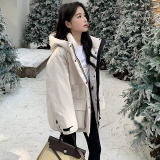 新款！2025冬季连帽冲锋衣羽绒服外套123-921-P275-K398，女装羽绒服，浙宝123
