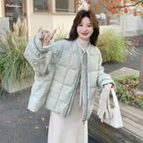 大货已出！2025刺绣款90绒羽绒服外套123-7782-P325-K478，女装羽绒服，浙宝123