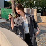 现货有买家秀！2024穿绳设计感西服外套女B123-W802-P120-K178，女装西装，浙宝123