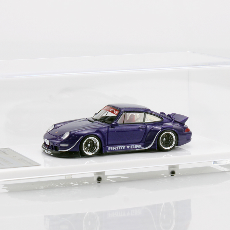 现货 富美 1:64 保时捷 911 RWB 993 军女 限量799台 汽车模型 模玩/动漫/周边/娃圈三坑/桌游 火车/摩托/汽车模型 原图主图