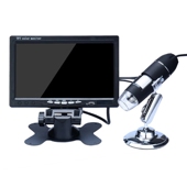 AV口高清电子显微镜便携工业电路板手机维修放大镜数码 放大镜窥镜