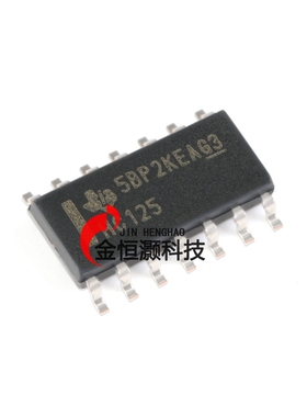 原装正品 SN74HC125DR SOIC-14三态输出四路总线缓冲器闸逻辑芯片