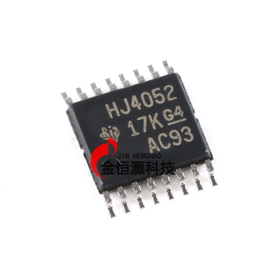 TI/CD74HC4052PWRTSSOP-16 4通道模拟多路复用器和多路信号分离器