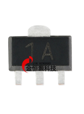 PXT3904 1A SOT-89 NPN晶体管 40V/200mA贴片三极管 5只