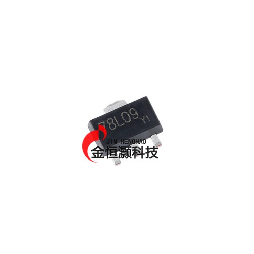 原装正品  78L09-150ma SOT-89 输出9V/150mA 线性稳压器芯片