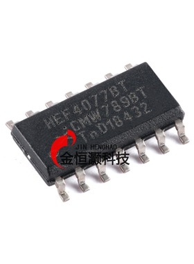 原装正品 HEF4077BT,653 SOIC-14 四路2输入异或门