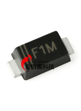 原装正品 DFR1M F1M SOD-123F 1000V/1A 贴片快恢复二极体 10只