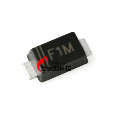 原装正品 DFR1M F1M SOD-123F 1000V/1A 贴片快恢复二极体 10只