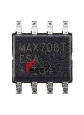 原装 MAX708TESA+T SOIC-8 +3V电压 低成本 微处理器监控电路芯片