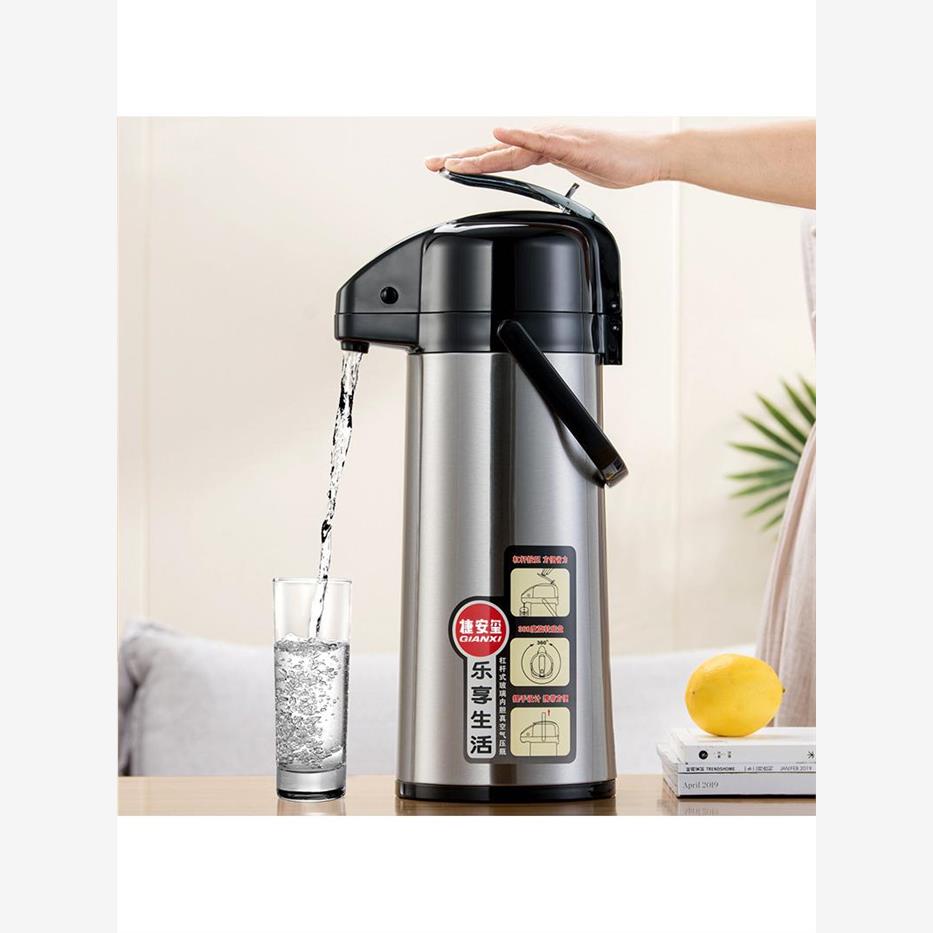 棋牌室按压式保温热水壶