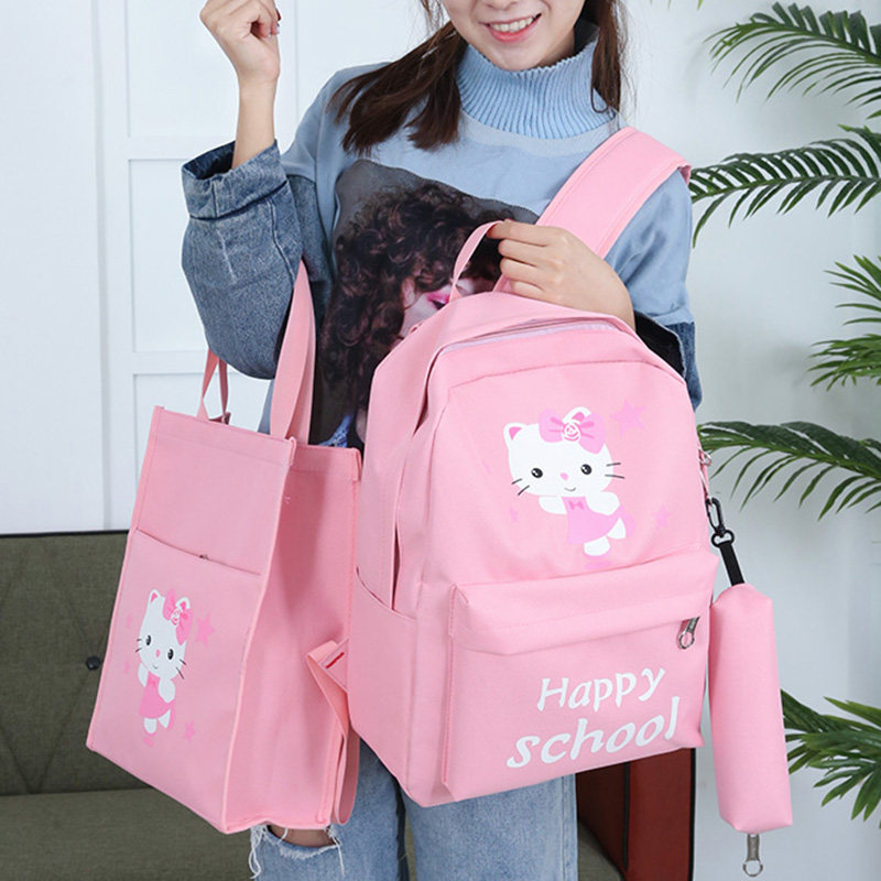 可爱kt书包女孩双肩包儿童卡通书包女生轻便背包小学生2-3-5年级|msdalam kategori Toy/bayi/teka-teki/blok bangunan/model, pakej kanak-kanak/Backpack/beg, sekolahnya - dari Buy2taobao.com untuk memberikan perkhidmatan ejen Taobao profesional membeli