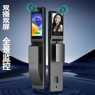 全自动指纹锁家用防盗入户门智能门锁电子密码锁人脸识别上门安装