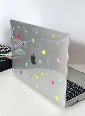 寻壳适用满天星苹果macbookair保护壳mac笔记本2025款电脑pro套macpro14寸13简约irm星星kittyM1配件硬16mbp5