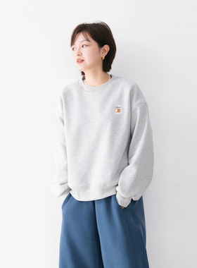 软糯吐司加绒卫衣！秋冬可爱面包治愈系氛围感穿搭圆领保暖上衣女