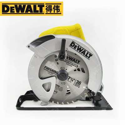 DEWALT得伟正品电圆锯7寸紧凑型手提电锯木工切割锯斜切锯DWE561