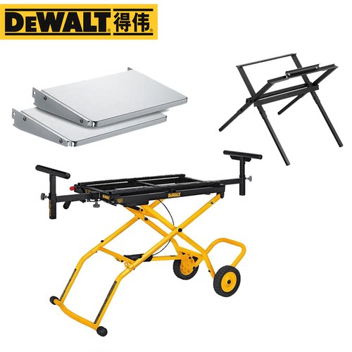 原装进口得伟DW735压刨延长板DW745台锯支架DWX726斜切锯工作台