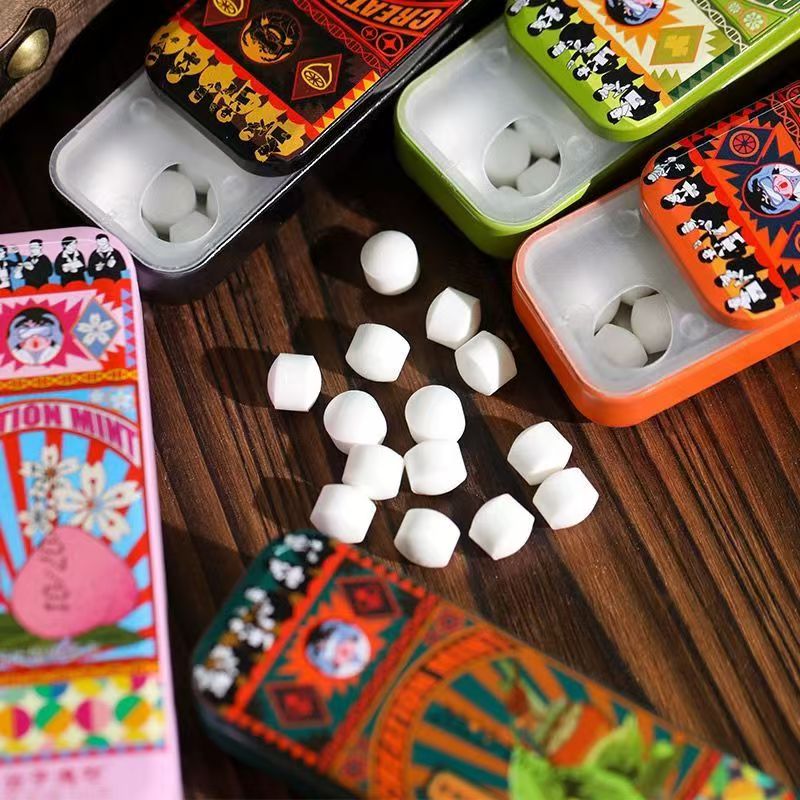 分子造物无糖薄荷糖清新口气清凉