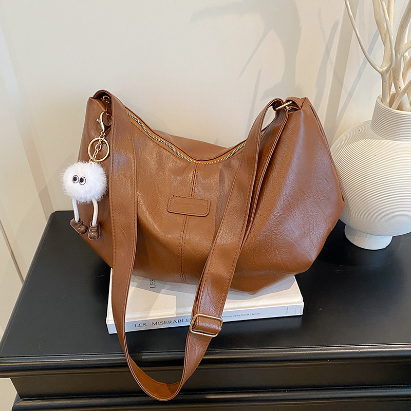 日系复古托特包高级感包包2025新款通勤百搭单肩包大容量斜挎包女,箱包皮具/热销女包/男包,单肩包,淘宝优惠券,粉丝福利购,淘宝优惠卷