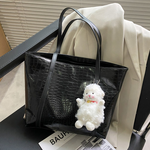 包包女鳄鱼纹百搭2021简约手提