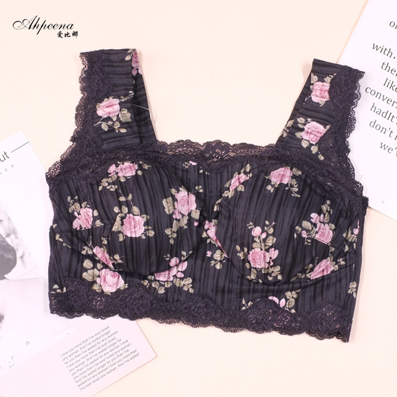 爱比娜无钢圈内衣女小胸防走光抹胸蕾丝全罩杯无痕背心胸罩B300-2,女士内衣/男士内衣/家居服,文胸,淘宝优惠券,粉丝福利购,淘宝优惠卷