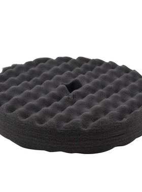 3M8寸05707双面黑色抛光海绵轮海绵球，黑色细抛光海绵轮