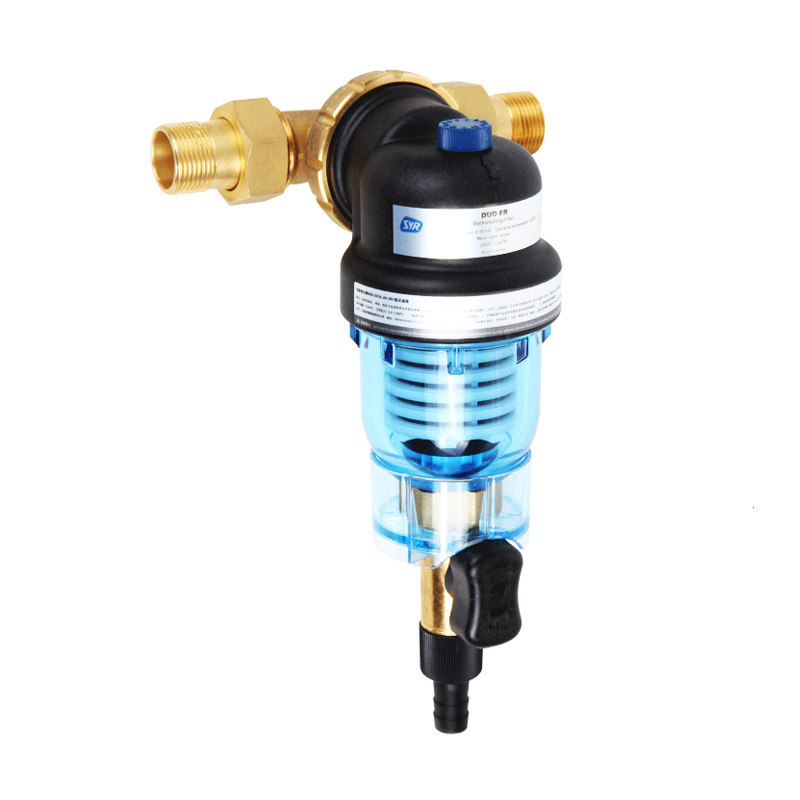 汉斯希尔前置过滤器DUO FR除泥沙净水器进口反冲洗排污门店样机