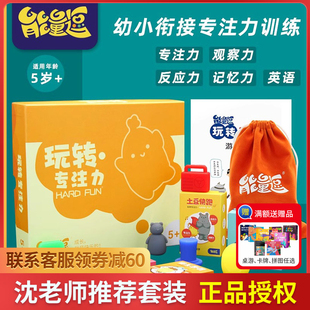 能量逗玩转专注力数学力观察力桌游训练教具沈奕斐研发儿童玩具