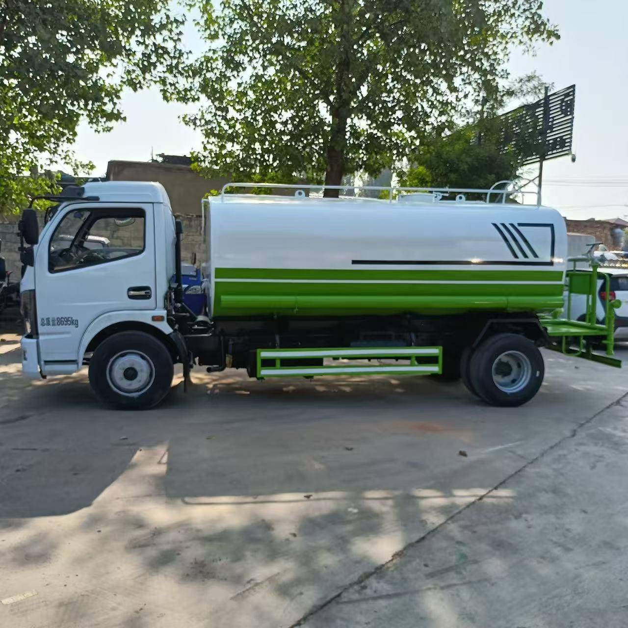 新能源洒水车园林绿化水炮工地用10吨高压抑尘车新能源环卫车