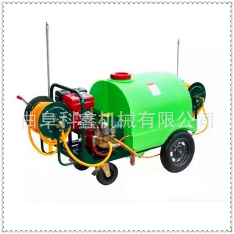 汽油动力推车式喷雾机KX-300L园林绿化压喷雾器可双人操作