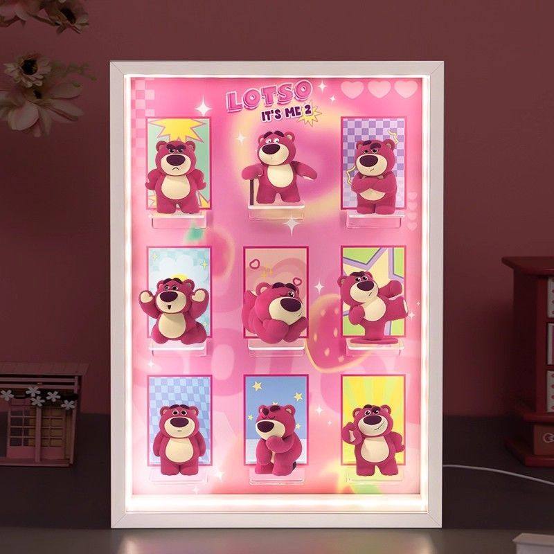 迪士尼52TOYS草莓熊IT'S ME 二代盲盒手办盲盒场景展示盒周边摆件