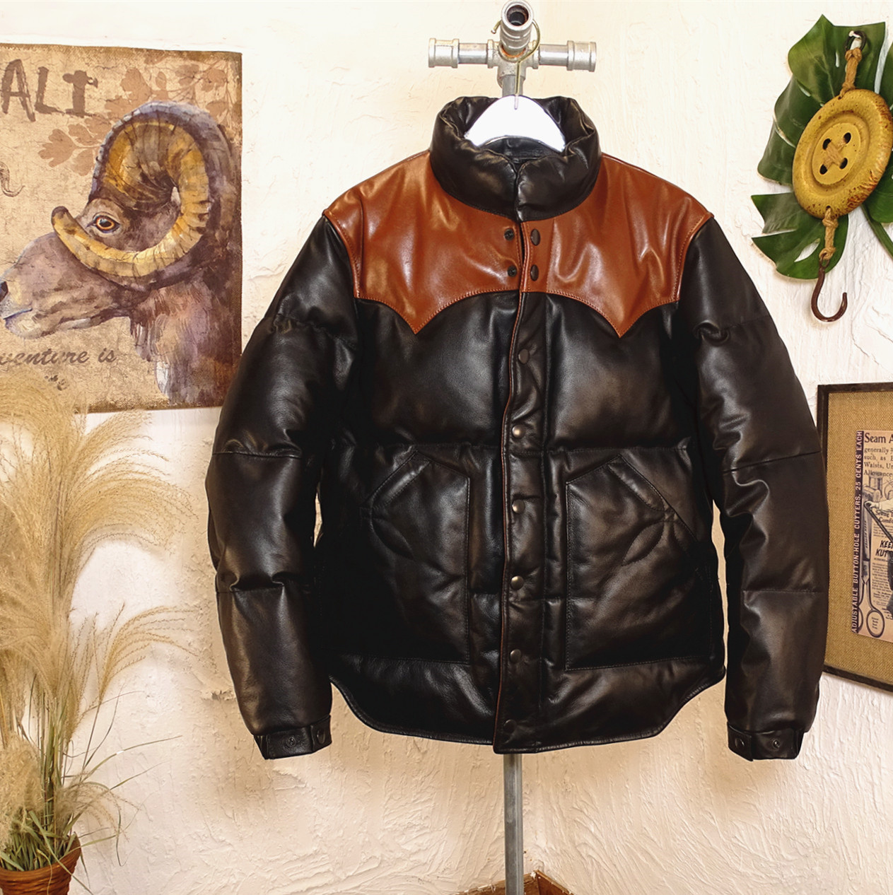 真皮羽绒服真皮羽绒服