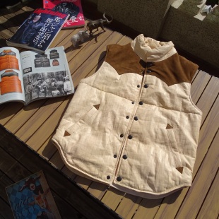 真皮夹棉百搭经典 外贸出口日版 男女通穿 赔本抛售 保暖棉马甲