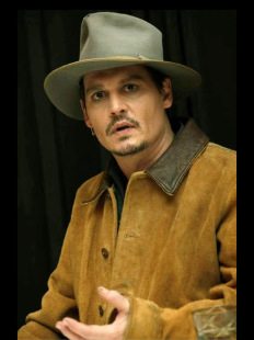 3折预德普同款 复古阿美咔叽真皮外套 绒面牛皮西部皮夹克美式