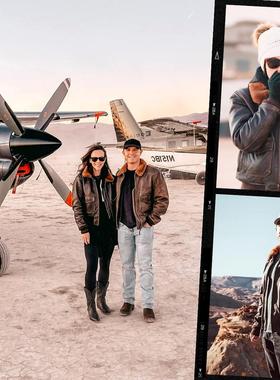 Avenger Bomber G1 复仇者空军飞行服可拆卸羊毛领重水洗做旧皮衣