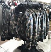 小香风进口绵羊皮真皮皮衣女短款 夹克棒球服黑色红色迷彩三色入