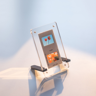 九日日九/【亚克力相框】光影片反转片相框/适用10*5cm卡