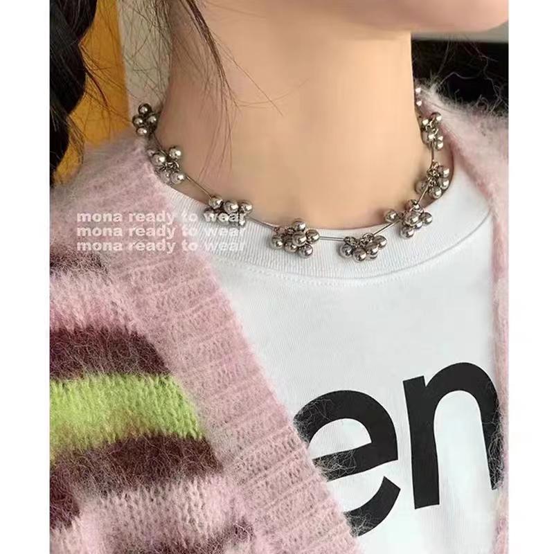 MONA张绮贤同款钛钢潮流项链