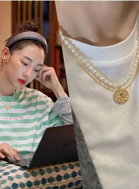 白百何同款天然淡水珍珠项链