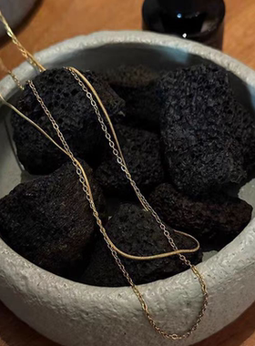 素链基础百搭，双层叠戴