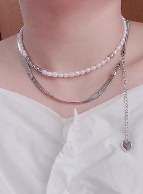 区区欧阳同款天然珍珠项链