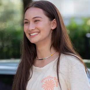 我变美 彩色串珠项链女夏ins甜酷高级感锁骨链潮 那夏天belly同款