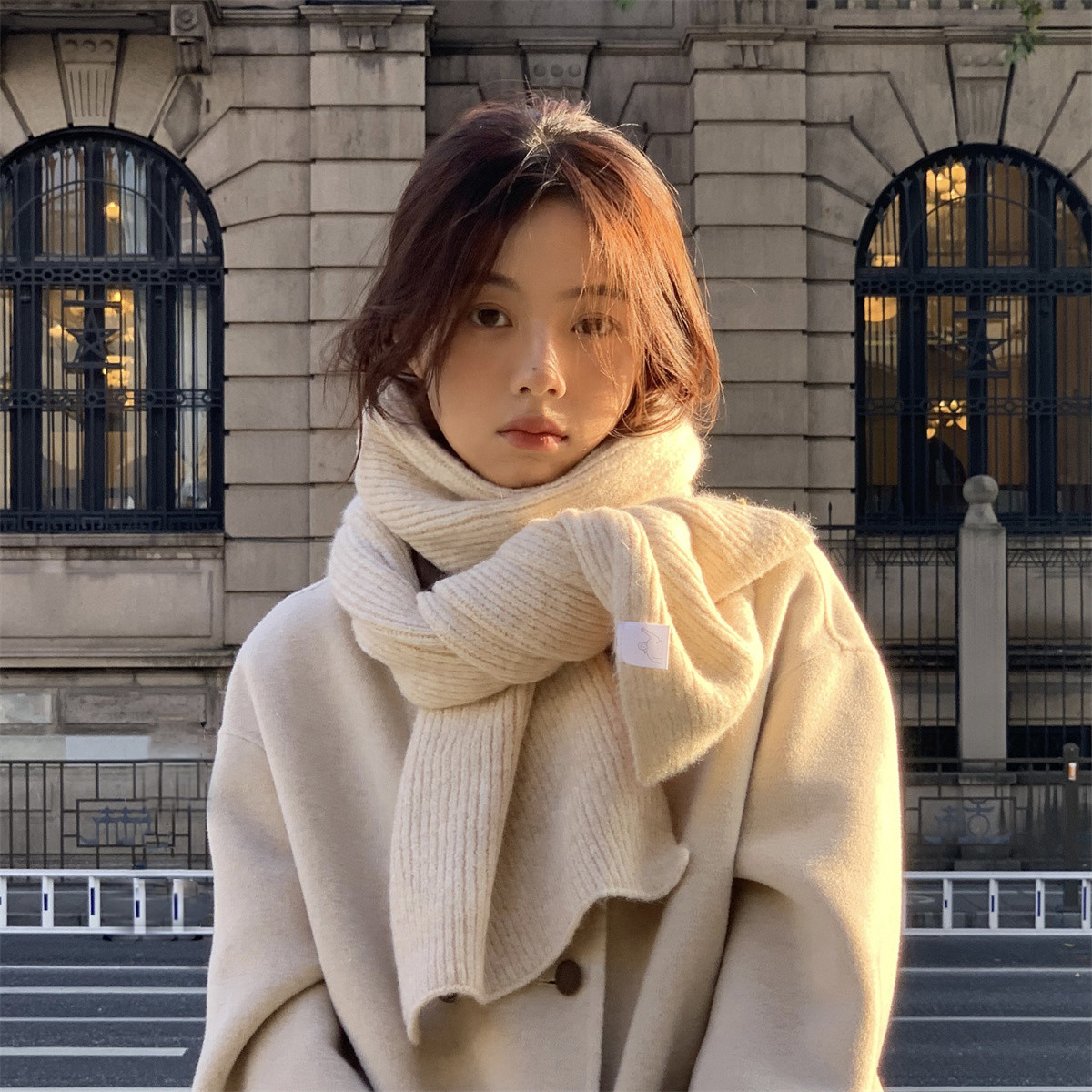 百搭不挑人经典款围巾高品质围脖