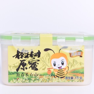 伟多利椴树原蜜1000g盒椴树蜜东北蜂蜜长白山