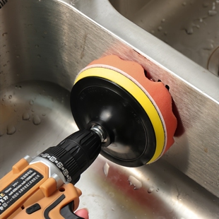 汽车美容打蜡抛光轮抛光机海绵球打磨轮镜面还原盘打蜡封釉抛光盘