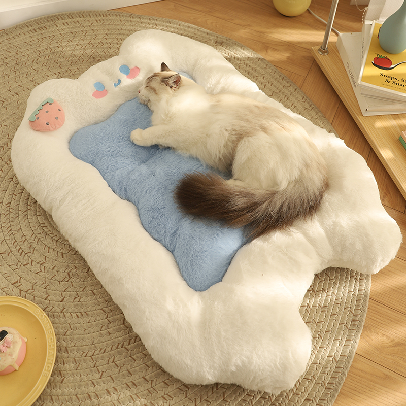 冬季保暖猫窝猫垫子猫床睡垫
